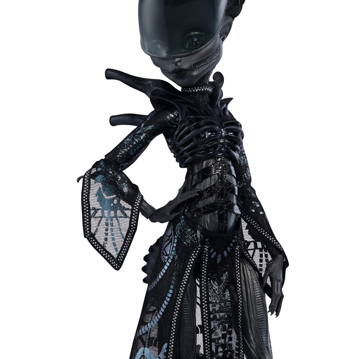 Alien Doll with Metallic Outfit F3100