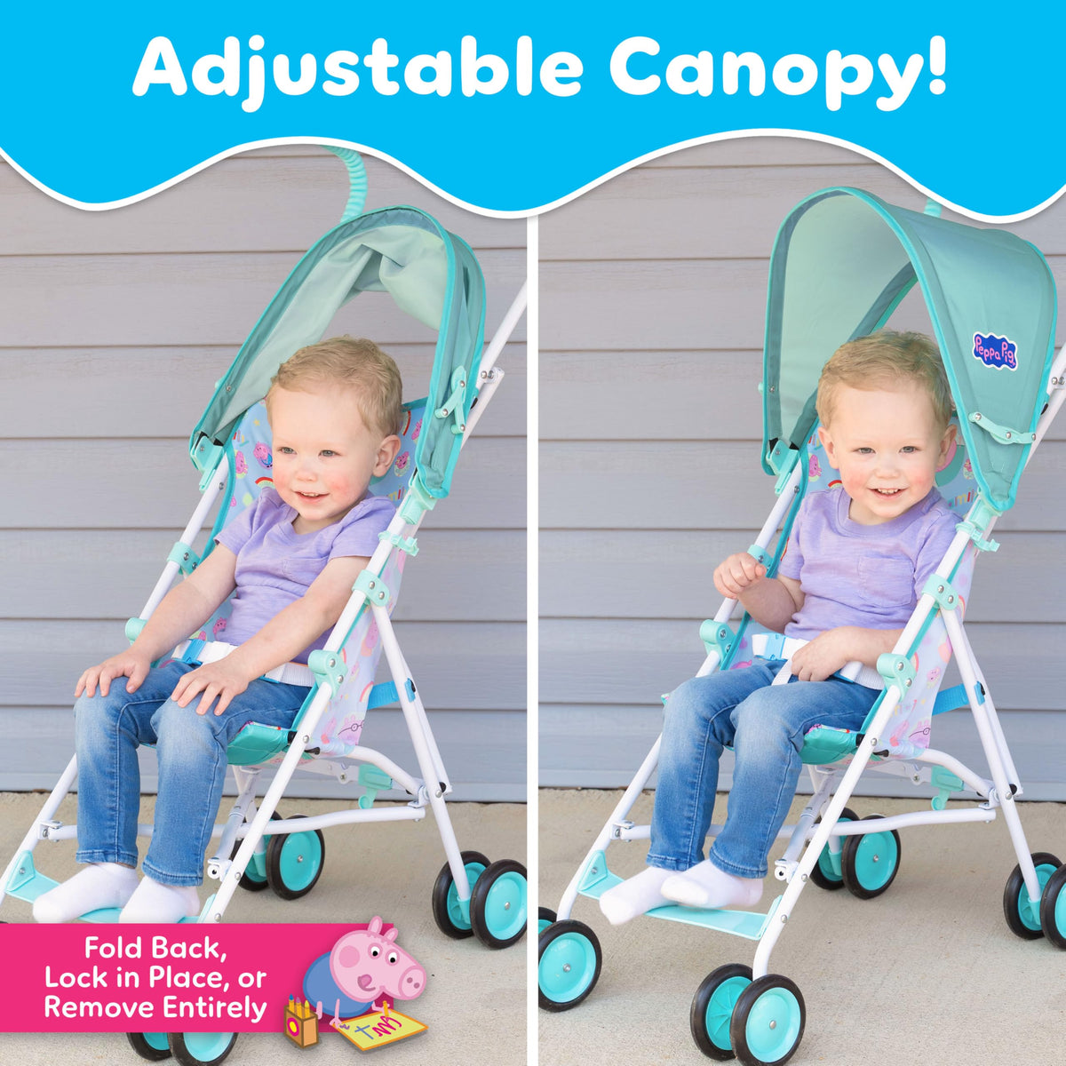 Lightweight Foldable Umbrella Stroller with 3-Point Harness U6264