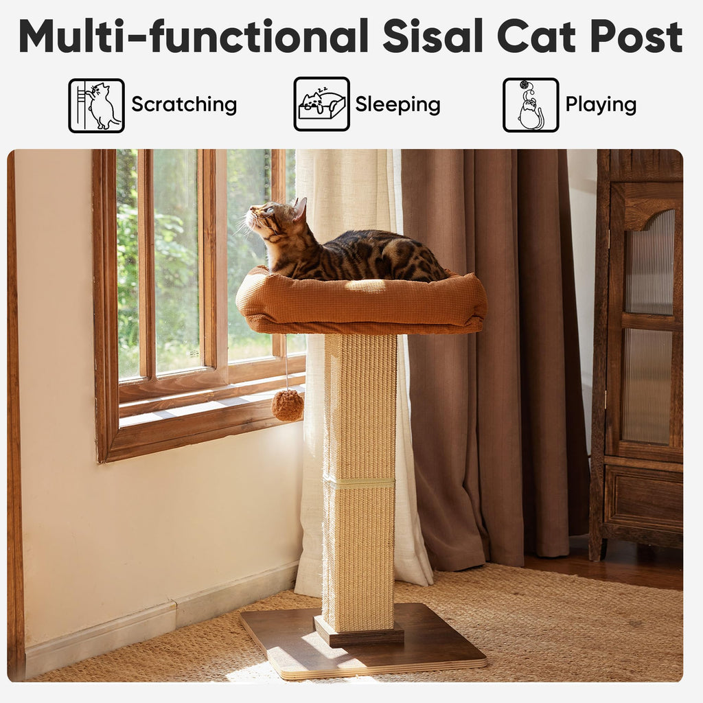 Cat Scratching Post with Perch G921