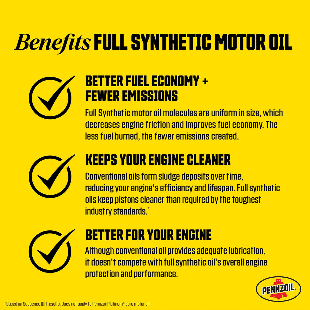 Full Synthetic 5W-30 Motor Oil, 5 Quart J5680