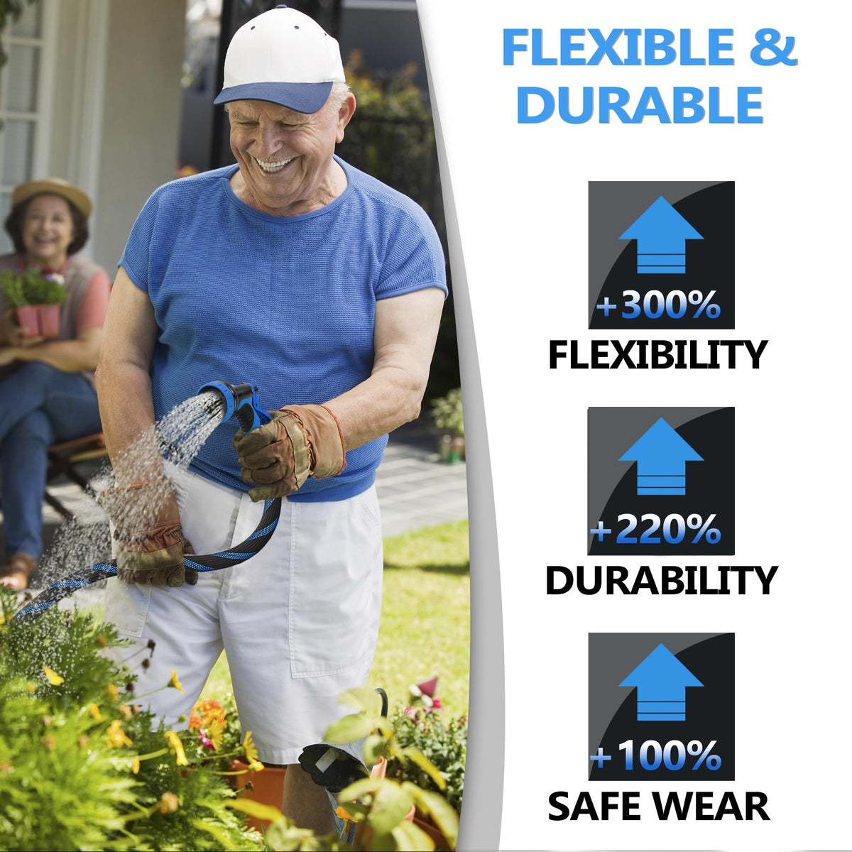 100FT Flexible Kink-Free Garden Hose I278693