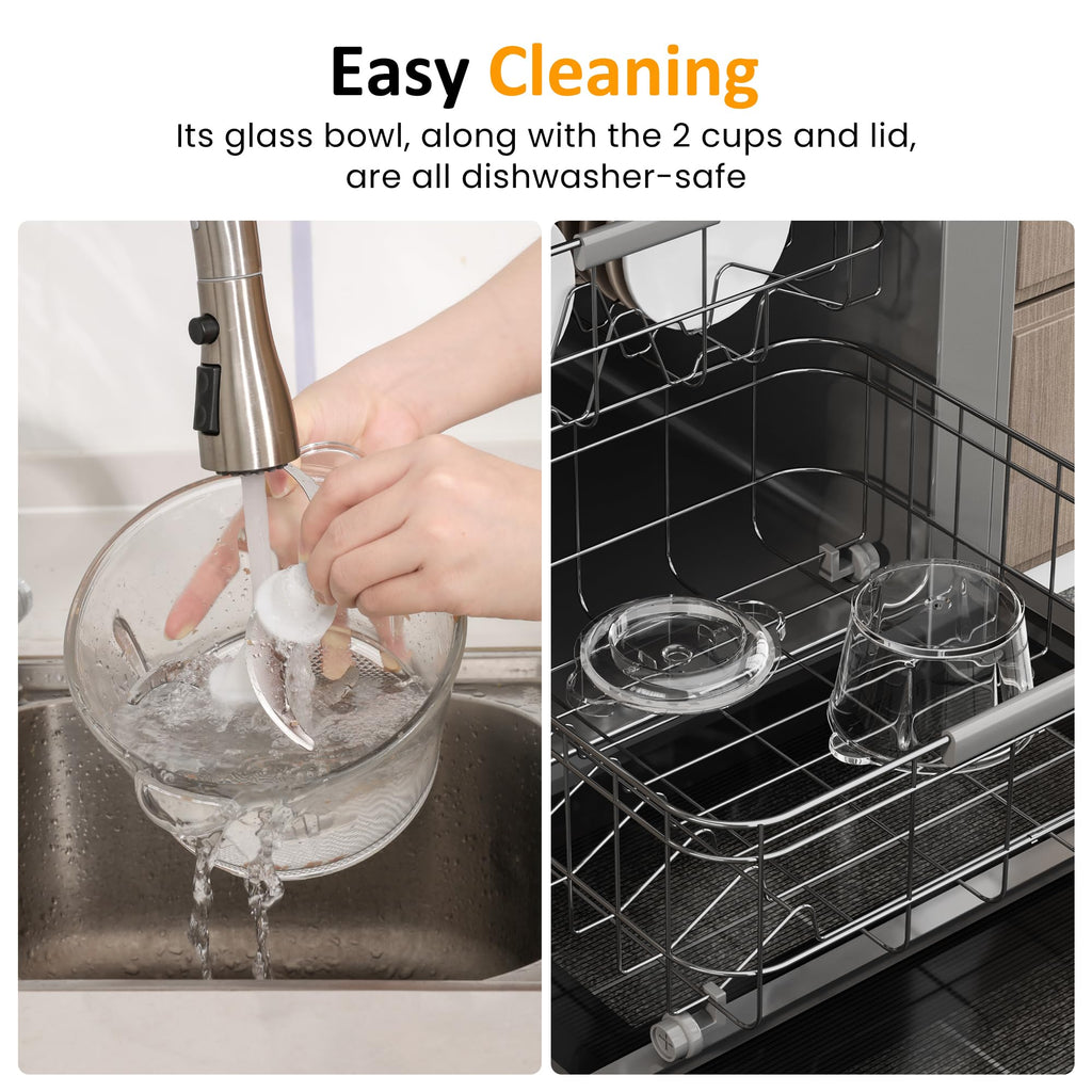 4-in-1 Electric Food Chopper & Small Food Processor B303957