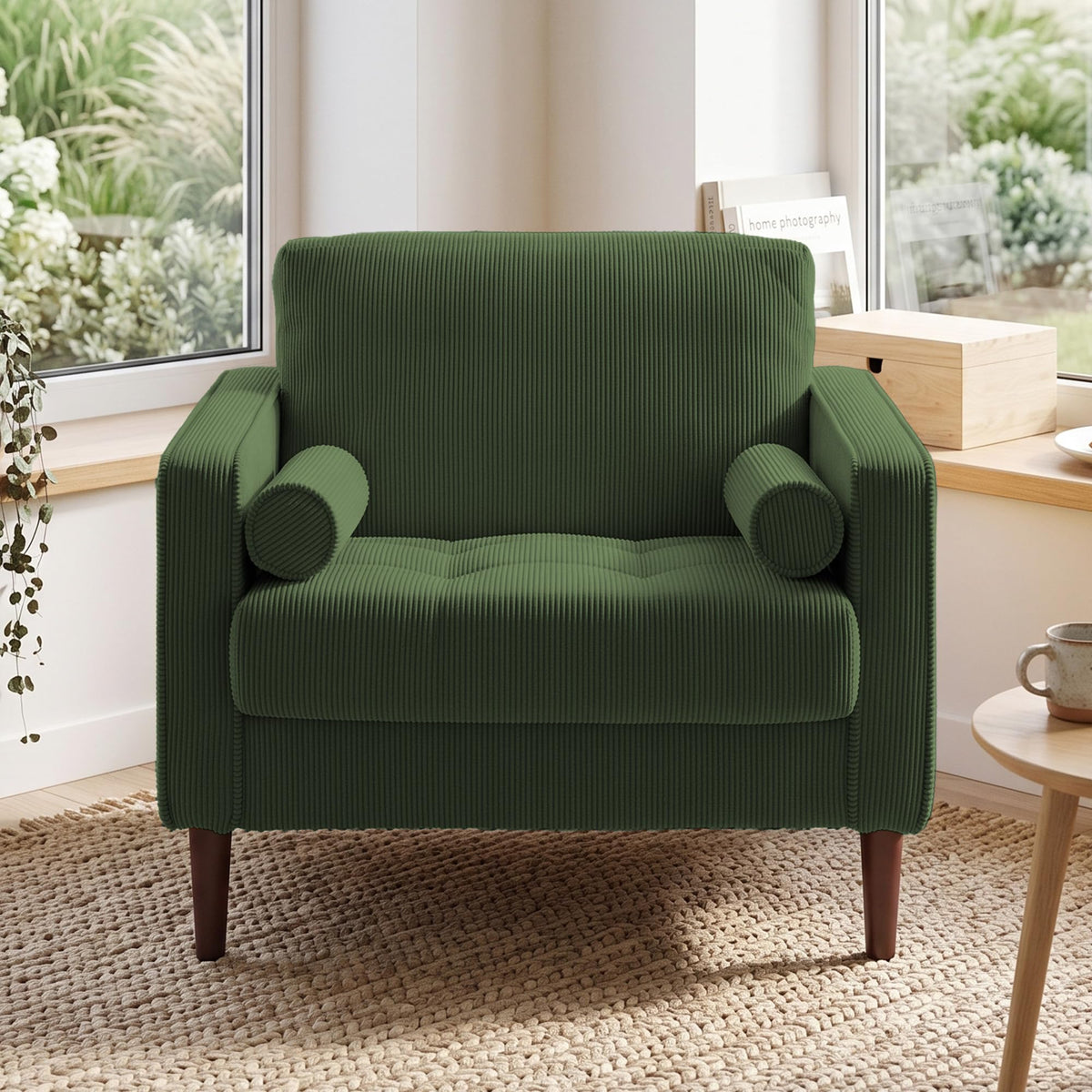 Green Accent Chairs Set of 2 G20034