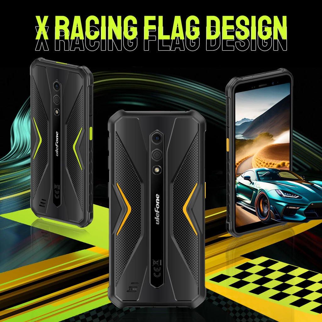 Black Rugged Smartphone O64790
