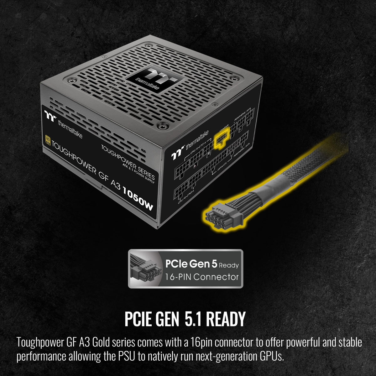 1050W 80+ Gold ATX 3.1 Power Supply M94397