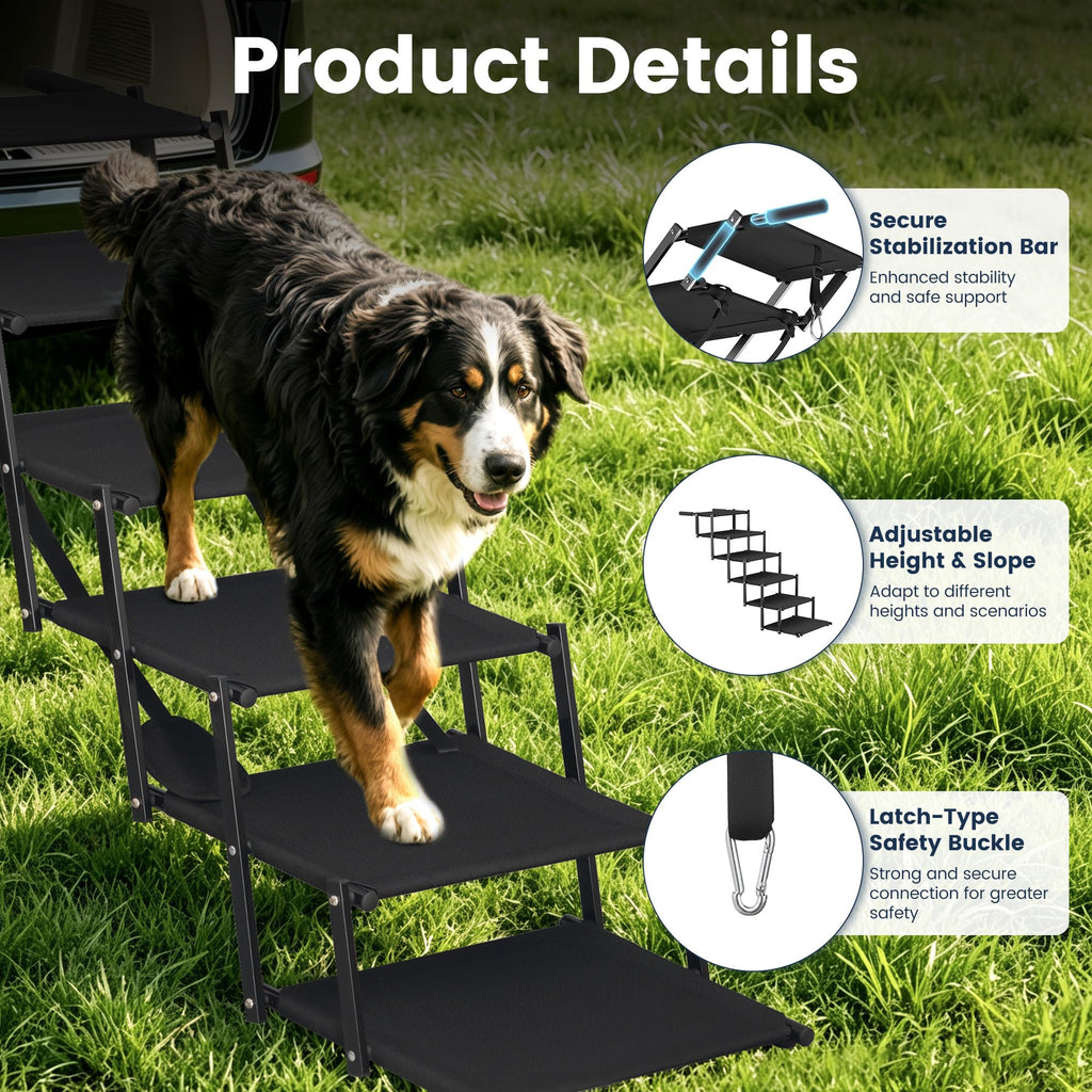 Foldable Dog Steps 5 Steps G691