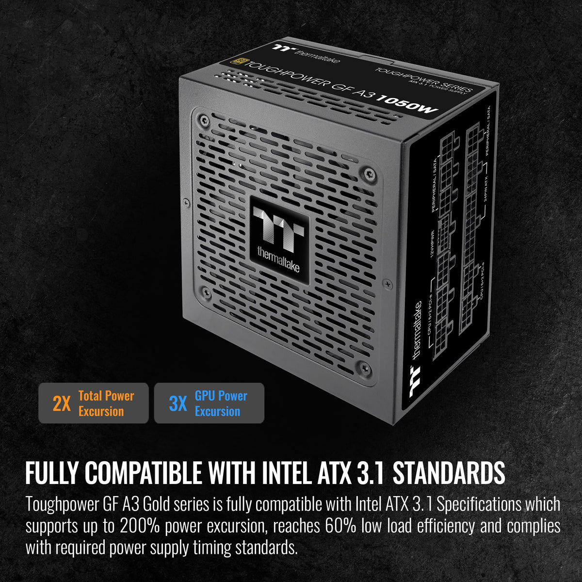 1050W 80+ Gold ATX 3.1 Power Supply M94397